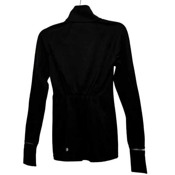 EUC Lululemon First Mile 1/2 Zip Pullover in Black - Picture 8 of 14